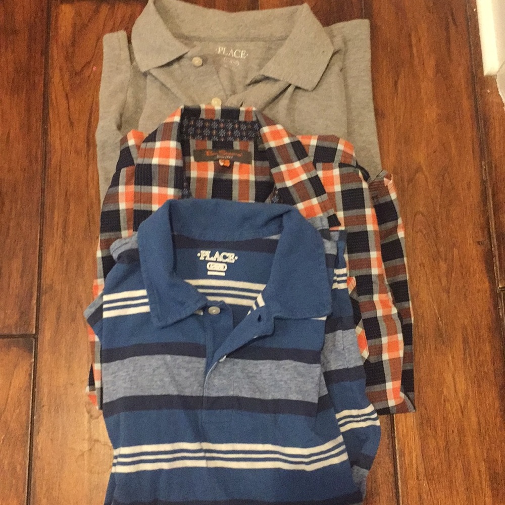 Boys 10/12 collared shirts